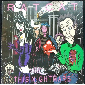 RATCAT This Nightmare (Waterfront Records – DAMP 103) Australia 1989 LP (Rock, Pop Rock)